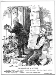 Asquith and Lloyd George prepare to create 500 additional peers to overcome the opposition of the House of Lords to reform